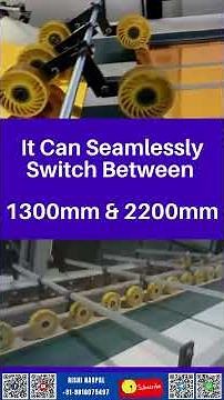 Composite Rigid Paperboard Production Line | Nagpal Industries | Natraj Corrugation Machine