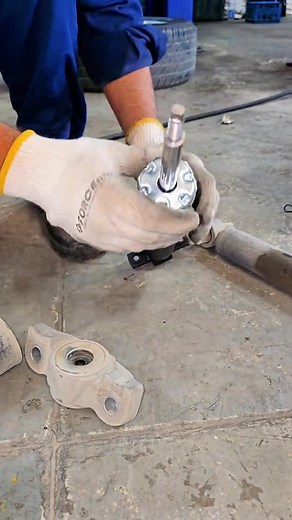 Ford Fusion Rear wheel Shock Leakage #auto #mechanic | Jessie