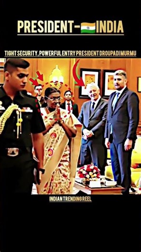 REEL HERO ❌ REAL HERO COMMANDO ✅ PRESIDENT MURMU SECURITY COMMANDO 🔥 #shorts #trending #viralvideo