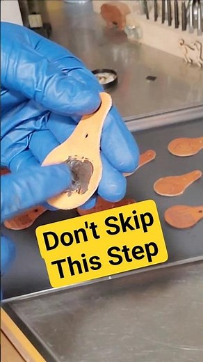 How To Finish Veg Tan Leather