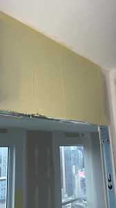 drywall mud on header , plaster on wall | drywallfinisherforyou