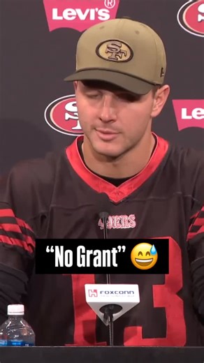 OurSF49ers || 49ers on Instagram: "#49ers QB Brock Purdy called out Grant Cohn for this question during his press conference 💀 Grant Cohn asked Brock Purdy if Kyle ever calls a play in and he thinks to himself: “That play sucks, I’m calling my own play”? Brock Purdy: “No. No I do not. Kyle has great play-calls and no, Grant.” 😅😅"