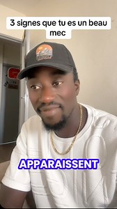 3 signes que tu es un beau mec. #relationshipgoals #loveyou #relationamoureuse #videoviralシ | Franck Francky