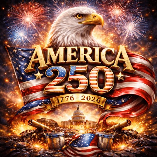 America 250 Wall Art – Patriotic Eagle 1776–2026 Anniversary Tribute - Etsy