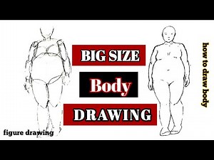 How to draw a female body step by step | human anatomy drawing