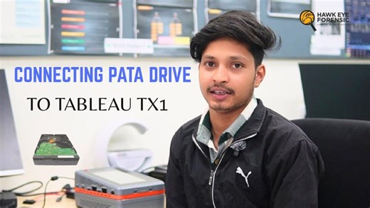 How to connect a PATA (IDE) Drive to Tableau TX1 | Digital Forensic | Hawk Eye Forensic | | Omprakash Singh