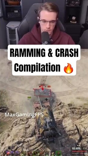 🔥 Ramming & Crash Compilation! #wot