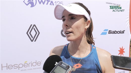 Tennis - Paris - Trophée Clarins 2024 - Alizé Cornet : "J'espère jouer mon 1000e à Roland-Garros"