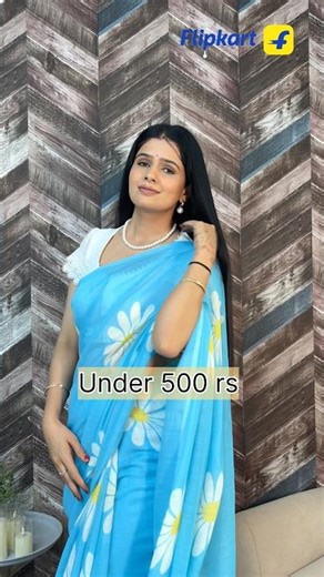 Summer special saree under 500 #flipkart #sareefashion