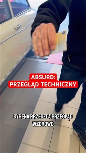 This is what a technical inspection of a 50-year-old car looks like: