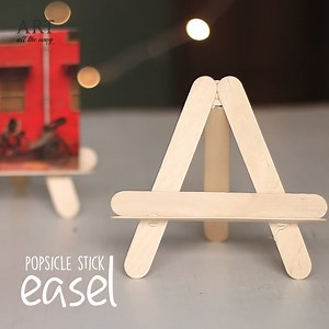 461K views · 7K shares | DIY: Popsicle Stick Easel Watch more:...