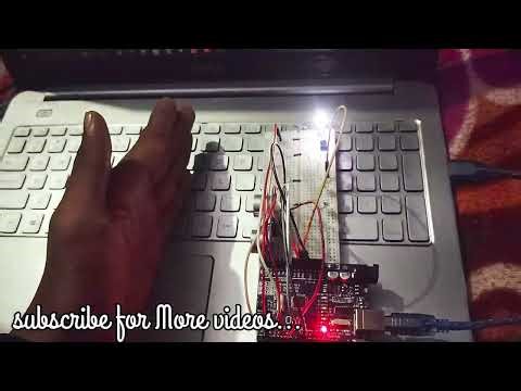 Aurdino uno distance meserment project with leds.....⬅️#aurdino #uno#video#explore #trending #viral
