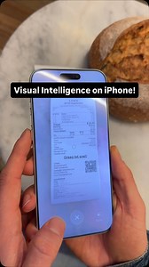 Next feature request is actually being able to scan the bill or invoice so I can immediately add it to my accounting software! What do you think? _______ #iphone17pro #appleintelligence #ios26 #visualintelligence #refinedsign | AppleDsign