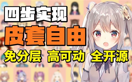 一键部署，专治精神内耗！不画画不建模，四步就能实现皮套自由？（新安装教程）【EasyVtuber】