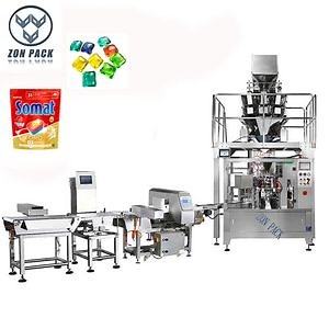 [Hot Item] Doypack Zipper Bag Filling Machine Laundry Capsules Pod Packaging Machine