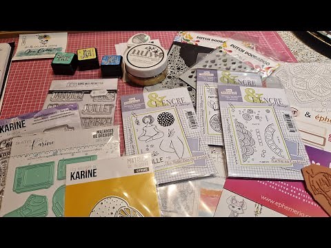 HAUL 3 SALON CHAMBÉRY @osecreer Ephemeria @dansmespochettesdescrap @LesateliersdeKarine