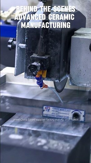 Behind the scenes - advanced ceramic manufacturer