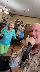 Andy Goin singing Randy Travis 1982 to a lovely senior living community resident | Andy Goin