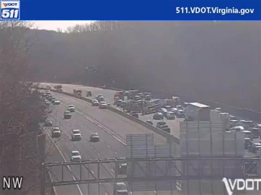 Traffic camera footage with police chatter of the stabbing attack on the Beltway/I-495 in Fairfax County, VA 🚨 Virginia State Police is the lead investigating agency for the incident, which initially started out as a call for a property damage crash. (via Romeo NoVa/X) | The DMV Live