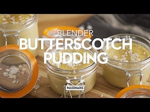 Blender Butterscotch Pudding