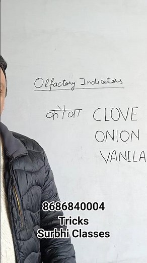 tricks # olfactory indicators # class 10 # clove onion vanila #chapter # acid base and salts