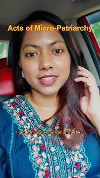 Everyday acts of gender discrimination