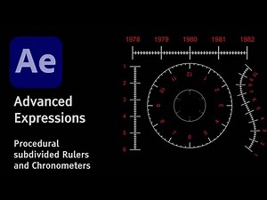 Advanced Expressions - Procedural Rulers And Chronometers