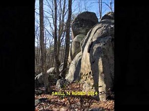 Indian Rocks off the Blue Ridge Parkway in Amherst County, Virginia