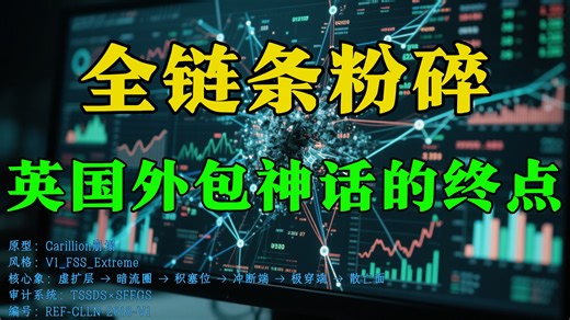 嗜血杠杆 · 120 天账期与反向保理：解密 Carillion 榨干 3 万家供应商的 [暗流圈] 算法