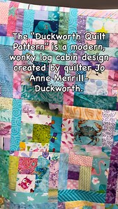 Thank you Colleen, for sharing your amazing Duckworth quilt. This is a new one for me. Has anyone else made one? They look like a lot of fun to make. #quiltedneedlefabrics #chathamcountync #pittsboronc #leecountync #sanfordnc #silercitync #orangecountync #harnetcountync | Quilted Needle Fabrics