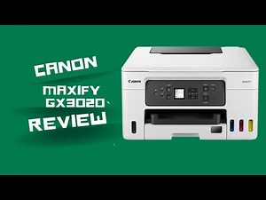 Canon Maxify GX3020 - The Ultimate All-In-One Printer? | Full Review