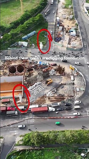 Building a Road Under a Road?! Underground Overpass Construction Explained | #engineering