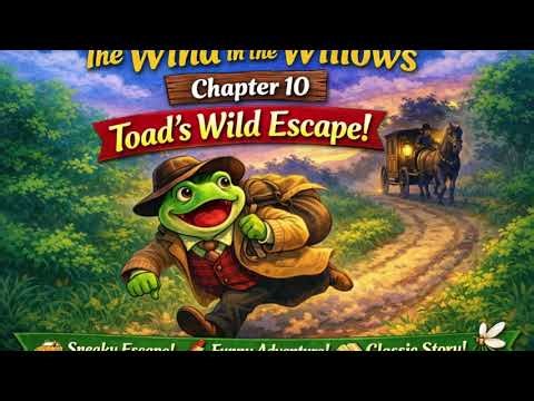 📚 ⭐ Toad’s Wild Escape! 🐸 | Wind in the Willows Chapter 10 | Cozy Classic Read Aloud