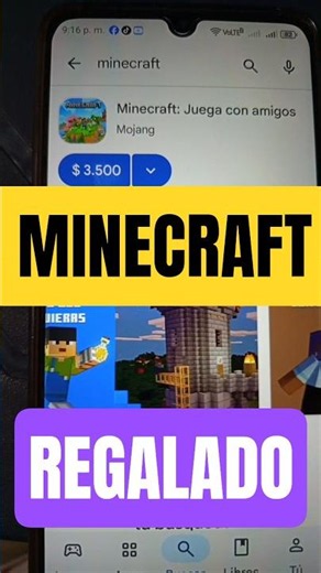 90% descuento MINECRAFT en play store y en app store casi gratis en Colombia descargar Android APK