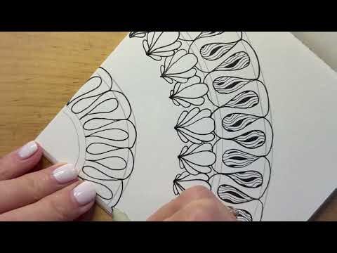 Zentangle Project Pack No. 27 - Day 6