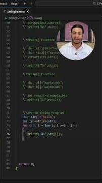Reverse a String in C | Easy Logic Trick 🔥 explained in Hindi #coding #cprogramming #shorts #viral