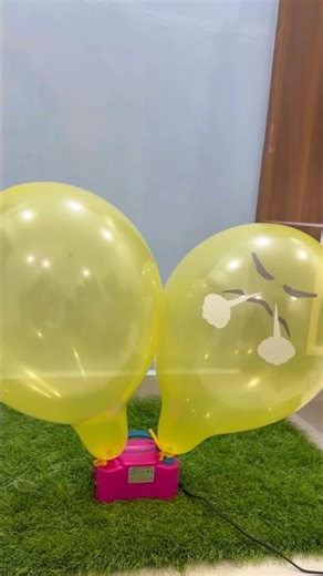 Electric Balloon Machine POPS Emoji Balloons! #poppballons #balloon