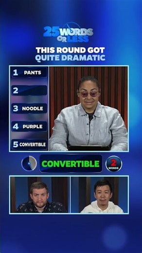 🍿 Popcorn-worthy guessing right here! Catch up on full episodes of 25 Words or Less on our YouTube