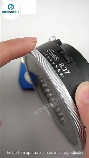 iFixes iL37 Microscope Illuminators Polarized Ring Light #phonefix #diyfixtool