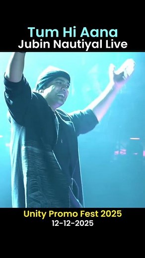 #TumHiAana - Jubin Nautiyal Live at Agartala, Tripura | Unity Promo Fest | #shorts #event