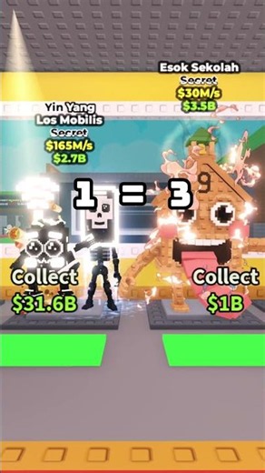 Real value of Yin Yang Los Mobilis 🤯 | Roblox Steal a Brainrot #roblox #stealabrainrot #shorts