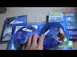 Finding Nemo & Up 3D Blu-ray Unboxing Review - North America