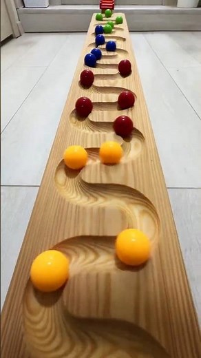 Marble Run Race 131 ☆ HABA Slope Marble Run ☆ Ultimate Crepe Marble Run③