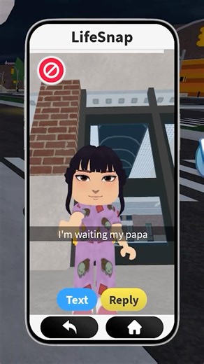 ROBLOX SNAPCHAT TROLLING 😹👹 ZOEY Waiting PaPa Alone #funny #robloxmemes #meme #kpopdemonhunters