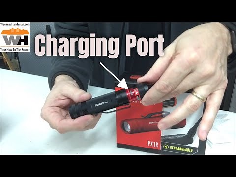 The Best Rechargeable Flashlight: Coast PX1R 460 lm Rechargeable Focusing LED Flashlight