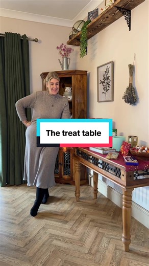 Do you do a treat table ? #viral#christmas#traditions#mumlife#cottagecore