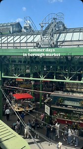 The market is blooming 🌻 head to our summer page to explore what’s in season 💚 | Borough Market