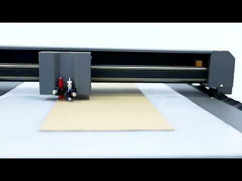 Skycut F4560 Flatbed cutter with deepcut blade cutting