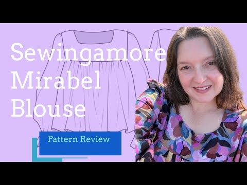 Pattern Review: Sewingamore Mirabell Blouse
