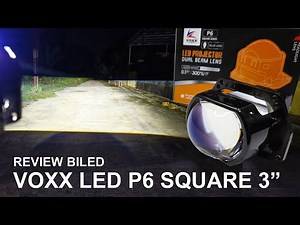 Review Biled Voxx Led P6 Square 60/70W 3 Inchi